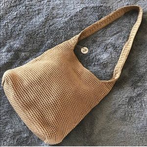 Authentic The Sak Should Bag Beige/ Tan